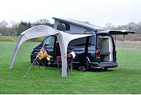 Vango AirBeam Himmelsüberdachung für Wohnwagen und Wohnmobile, 3,5 m Grau Einheitsgrösse, Grau Einhe