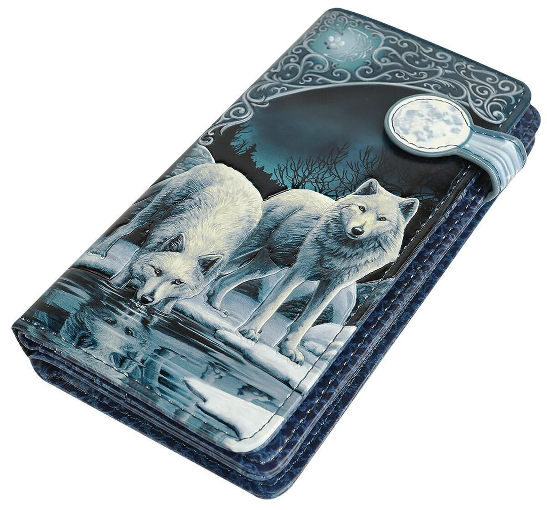 Nemesis Now Warriors of Winter Lisa Parker Geldbörse geprägt, 19 cm, blau, PU, 18,5 cm 18.5cm Blau,