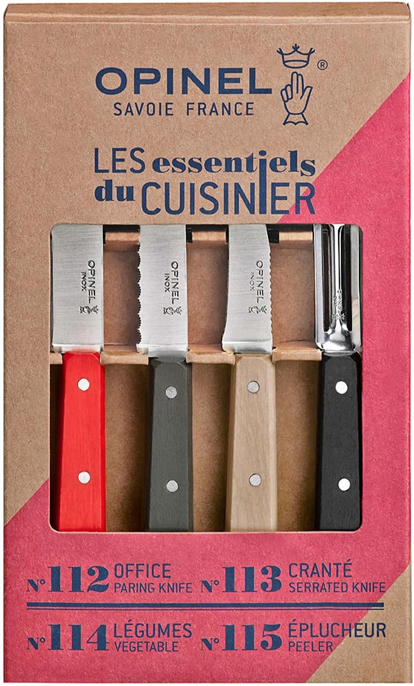 Opinel K�chenmesser Set Bunt Primavera 4-teilig One Size 4, One Size 4