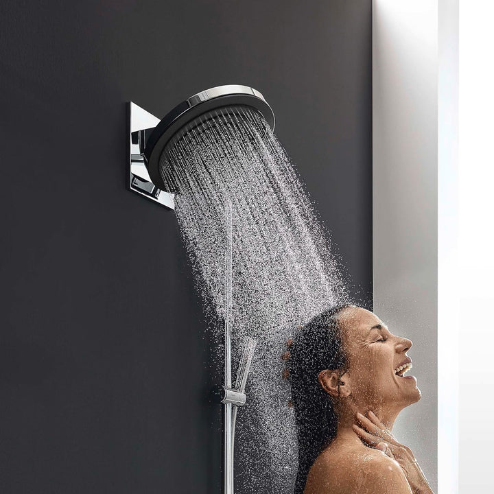 hansgrohe Pulsify S - Brausearm für Kopfbrause, Wandanschluss für Duschkopf Pulsify S 260mm, Chrom C