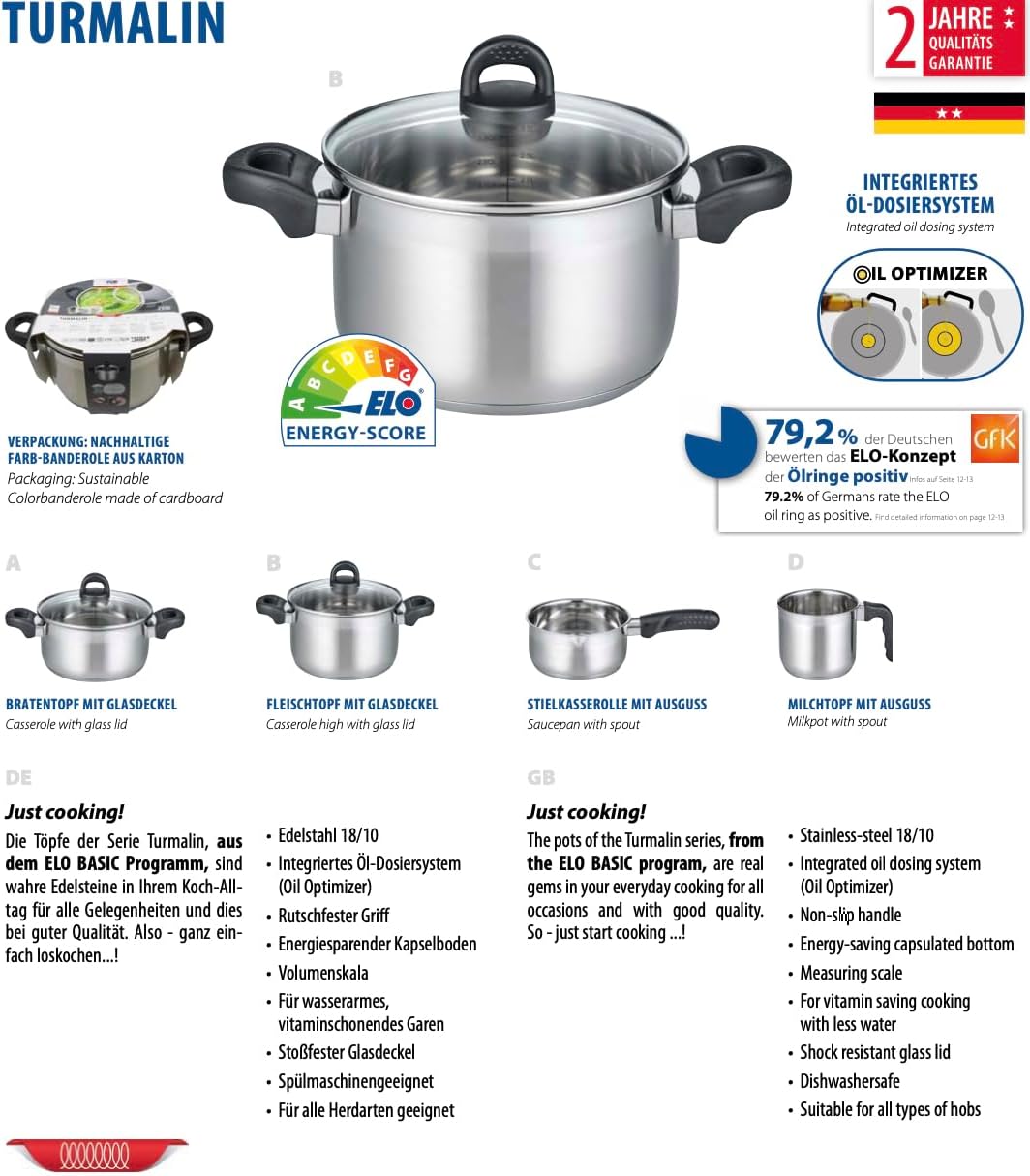 Fleischtopf Turmalin 20cm ES