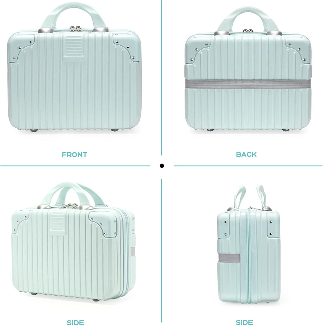 Balakaka Kosmetikkoffer Wasserdicht Schminktasche Leichter Handgepäck Beauty Case mit Handgriff und