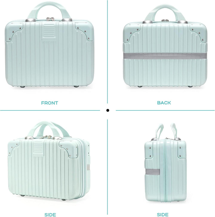 Balakaka Kosmetikkoffer Wasserdicht Schminktasche Leichter Handgepäck Beauty Case mit Handgriff und