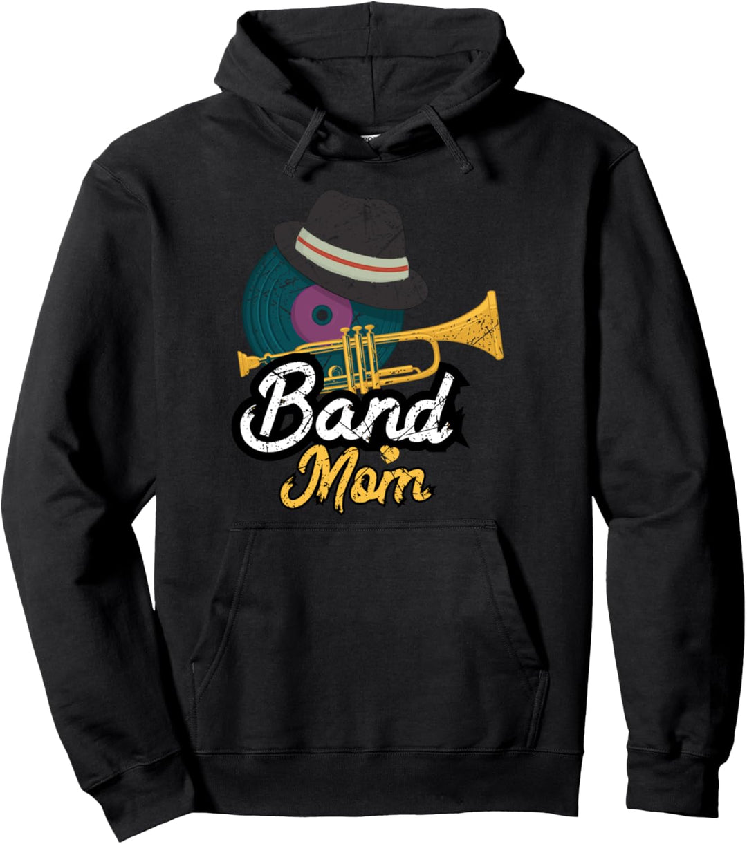 Stolze Trompeten Mutter Orchester Blasmusik Posaune Geschenk Pullover Hoodie