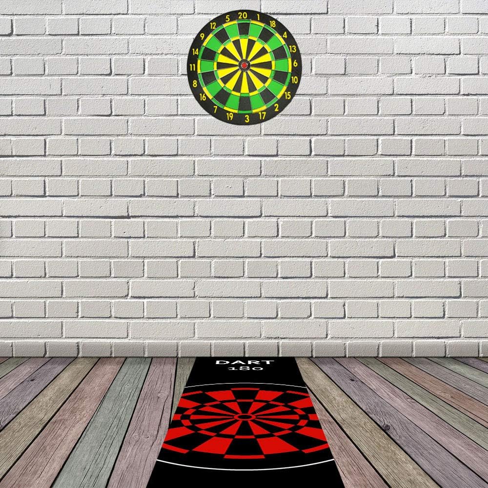 Kingpower Dartmatte Dart Teppich Turnier Matte Abwurflinie Bodenschutz Zubehör Dartpfeile Dartscheib