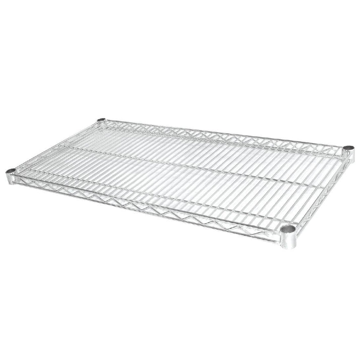 Vogue Drahtregal, 1220 x 457 mm, Chrom, 2 Stück 1220(w) x 457(d)mm, 1220(w) x 457(d)mm