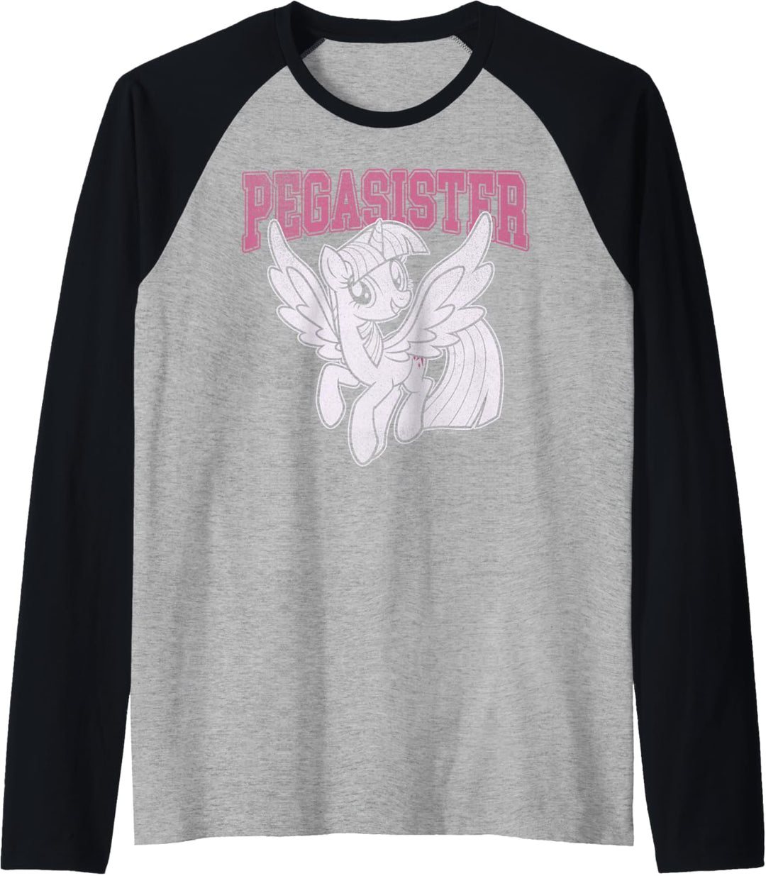 My Little Pony Twilight Sparkle Pegasister Big Collegiate Raglan