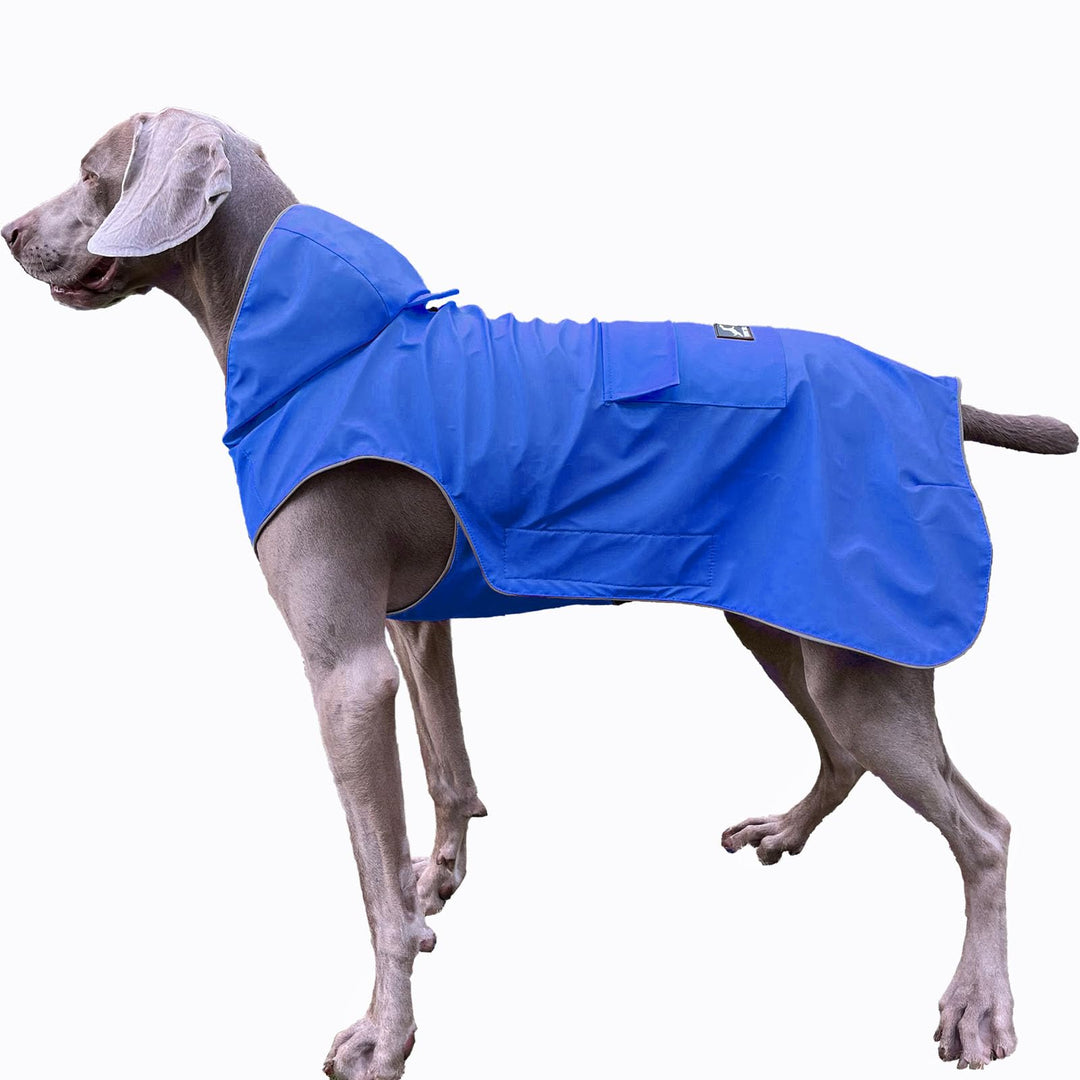 Nicht Steif, Super Weiche Haptik Hunde-Regenmantel, Reflektierend, Verstellbar, Leicht zu Tragen, Le