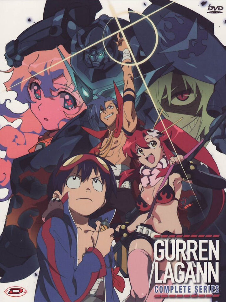 Gurren Lagann (serie completa) Episodi 01-27 [4 DVDs] [IT Import], DVD