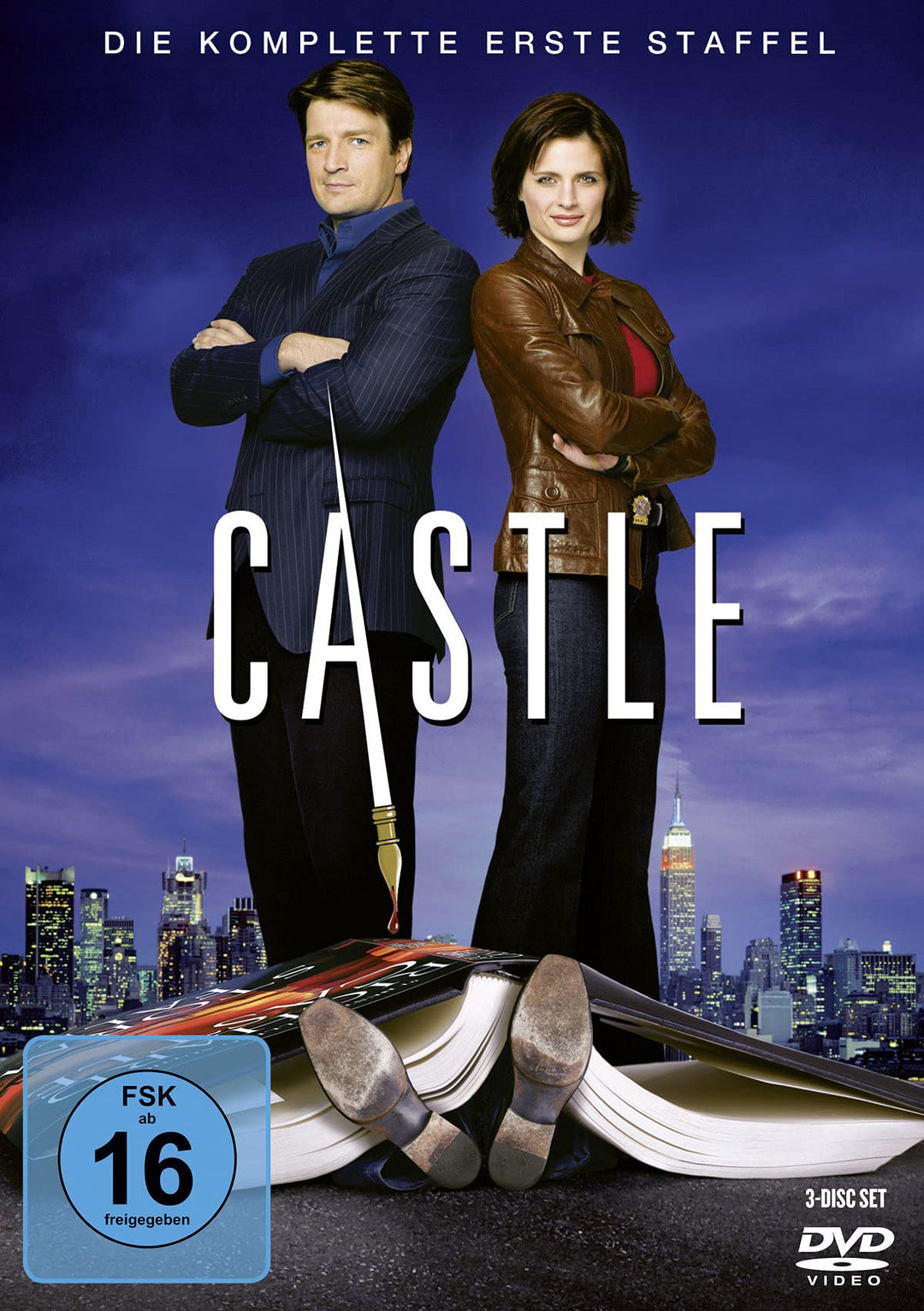 Castle - Die komplette erste Staffel [3 DVDs], DVD