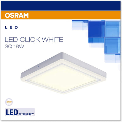 Osram LED Wand- und Deckenleuchte, Leuchte für Innenanwendungen, Warmweiss, Bereiche einzeln steuerb