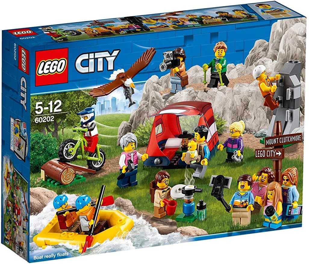 LEGO 60202 City Town Stadtbewohner – Outdoor-Abenteuer Single, Single
