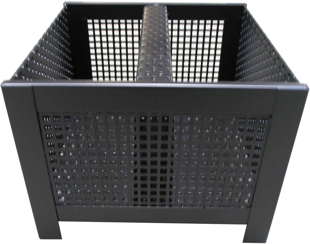 Lienbacher Pelletbrennkorb Pelletkorb 24 x 18 x 24 Metall Pelletsbrennkorb Pelletskorb Pellet Pellet