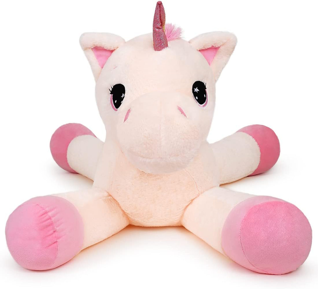 Yeqivo Riesen Einhorn Spielzeug Plüsch Grosses Regenbogen Lila Einhorn Kuscheltier Schöne Einhorn Ge