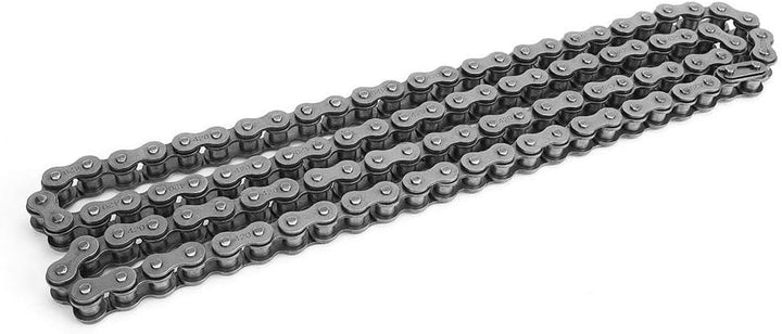 Qiilu 420 102 Motorrad Link Chain, Motorradkette Fit für 90 110 125ccm Dirt Bike ATV Quad TaoTao SUN