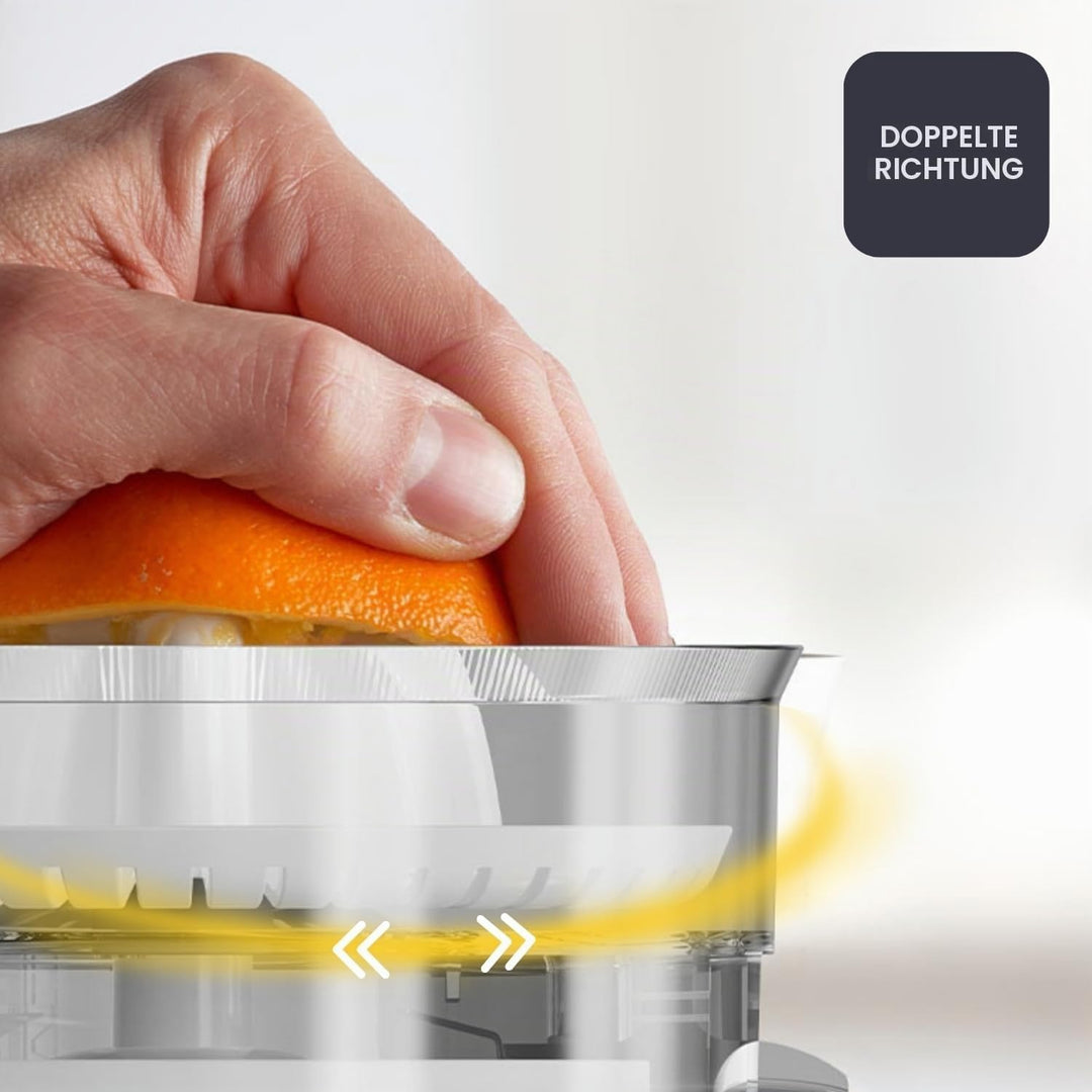 Black+Decker - Zitruspresse BXCJ40E | 40W | Kontinuierliches Ausgiessen | Grosse Presskegel | Edelst