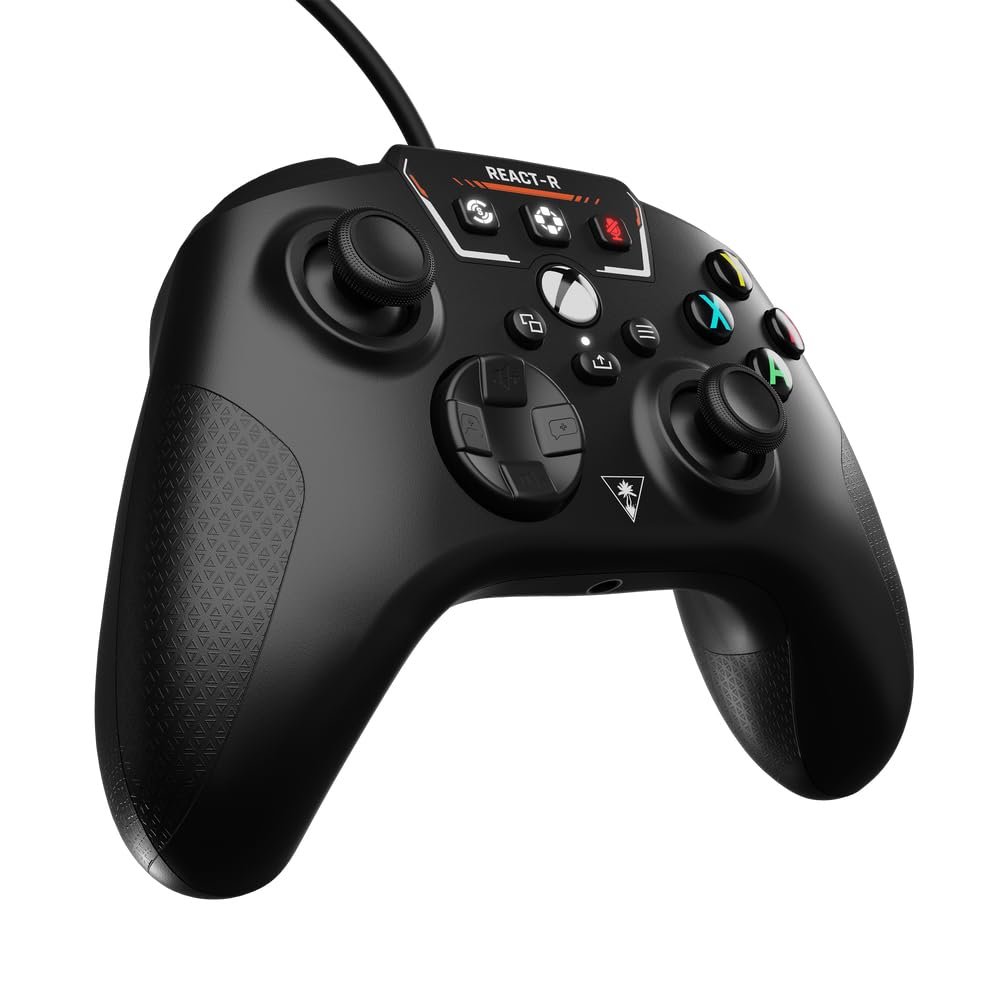 Turtle Beach REACT-R Controller Schwarz – Xbox Series X|S, Xbox One und PC React-R Schwarz REACT, Re