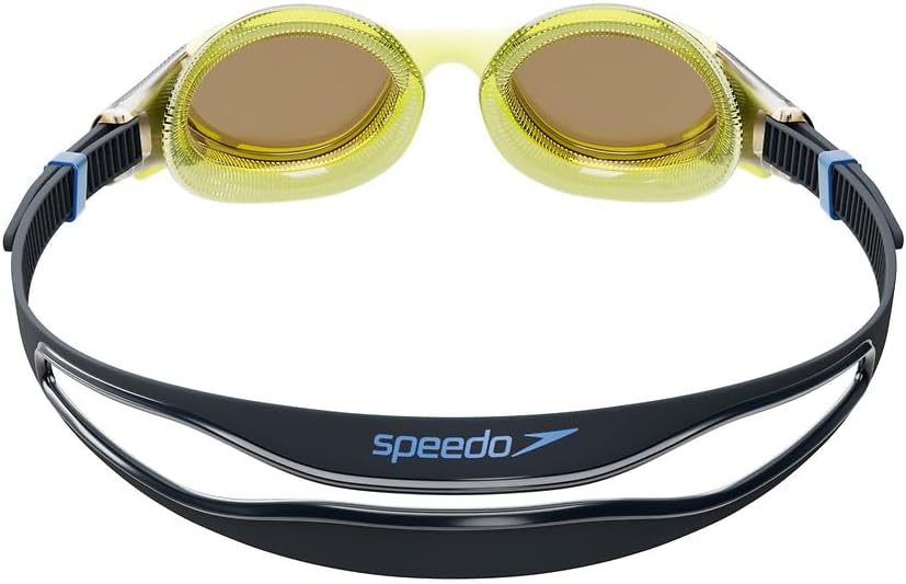 Speedo Unisex Biofuse 2.0 Mirror Schwimmbrille Einheitsgrösse Gelb, Einheitsgrösse Gelb