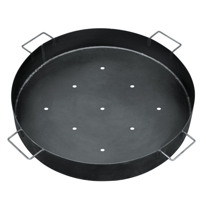 bellissa – Kohlenschale für Gabionen-Feuerstellen & Schwenkgrills 65x10cm – Robuste Feuerschale aus