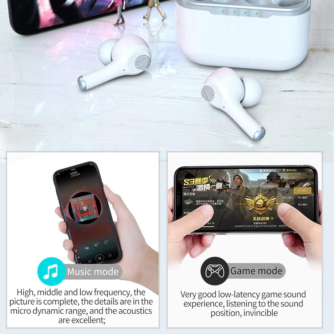 J7 Language Translator Earbuds, Smart Language Translator mit 84 Sprachen 5 Translation Modes, Übers