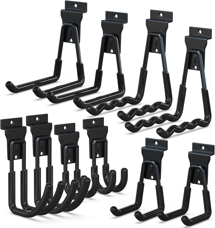 3-H Slatwall Zubehör, Slatwall Hooks & Hangers Multi Sizes, Slat Wall Heavy Duty Hanging Hooks Garag