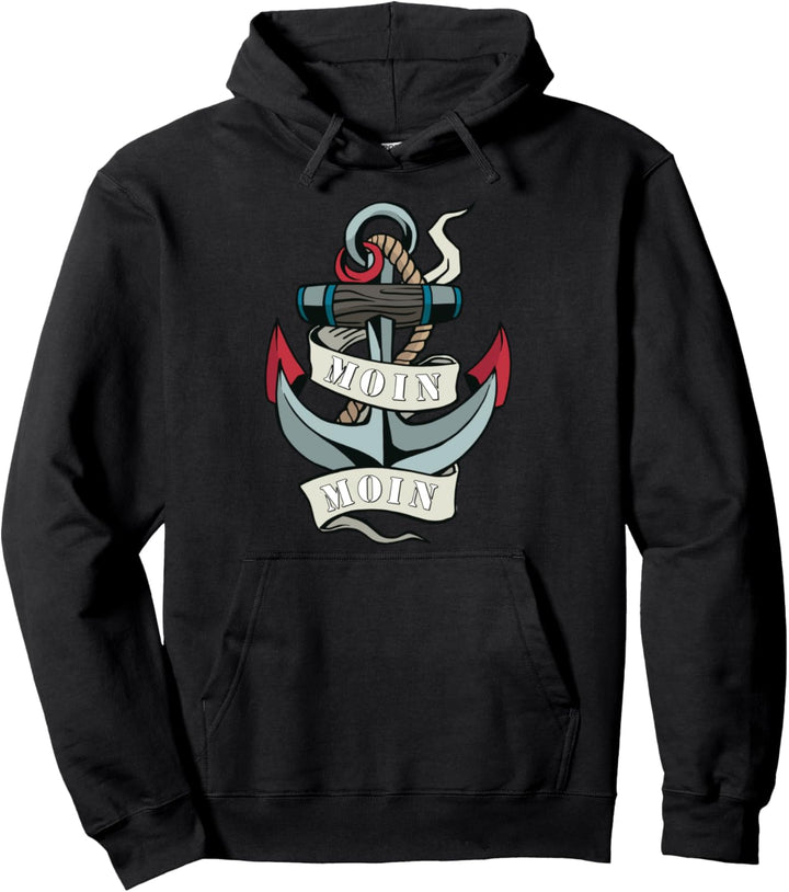 Moin Moin Norddeutschland Plattdeutsch HH Pullover Hoodie