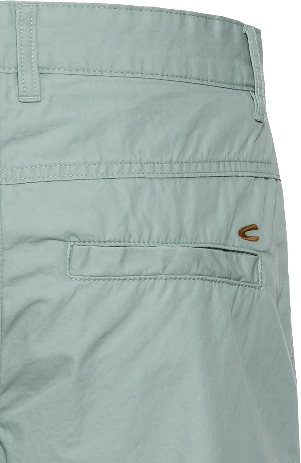 camel active Chino Shorts Aus Reiner Baumwolle - Hose 38 Blau-grün, 38 Blau-grün