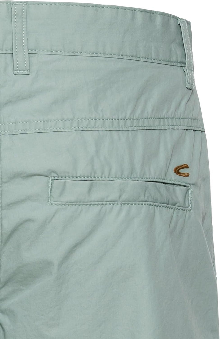 camel active Chino Shorts Aus Reiner Baumwolle - Hose 38 Blau-grün, 38 Blau-grün