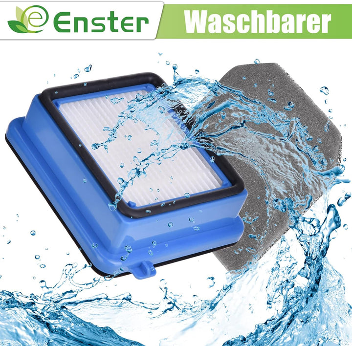 QX7 Filter für AEG 4 Stück Filter Zubehör Set für AEG QX6 QX7 QX8-2 ASKW1 Staubsauger Filterset Ersa