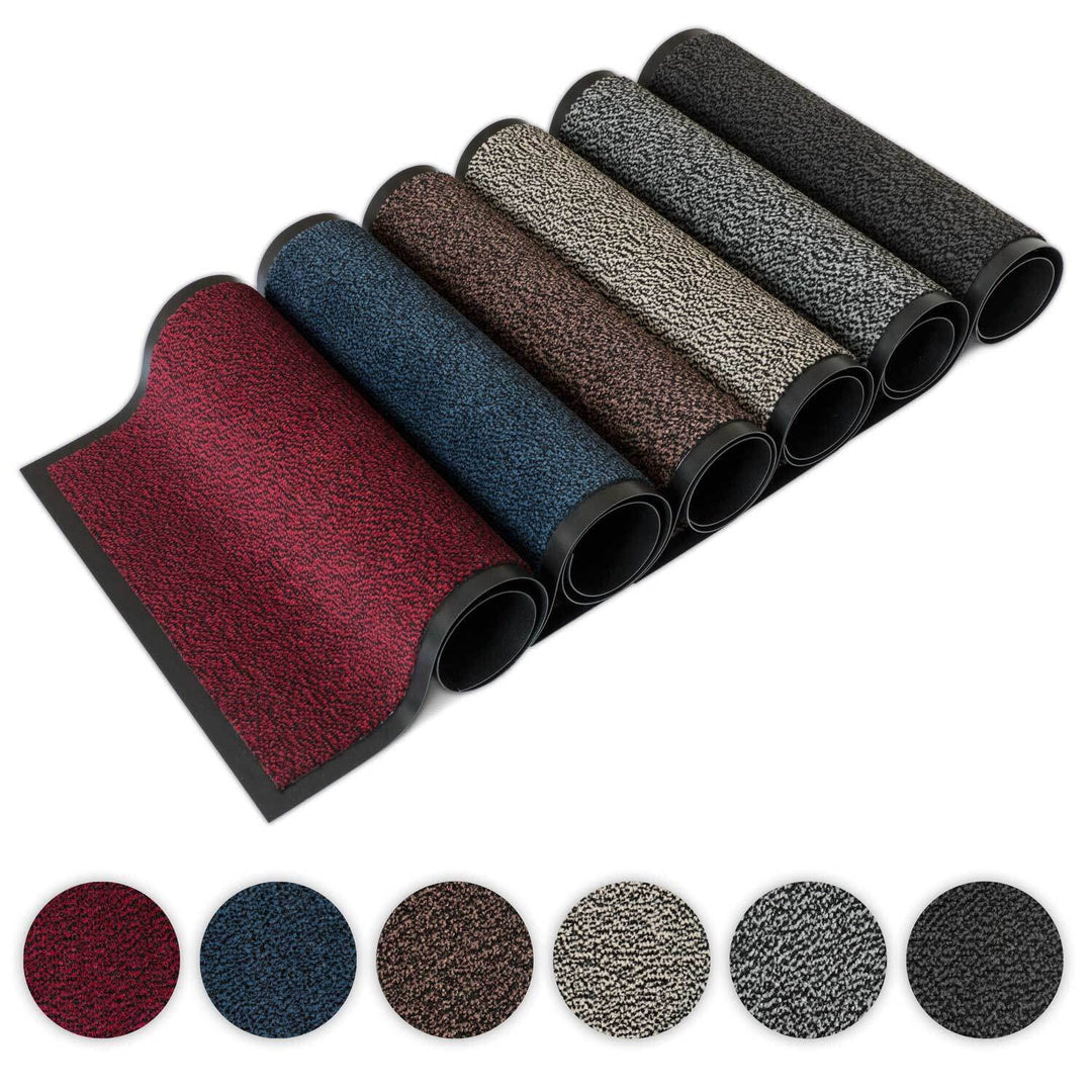 Kettelservice-Metzker® Schmutzfangmatte | Sauberlaufmatte | versch.Farben & Grössen | grau-schwarz m