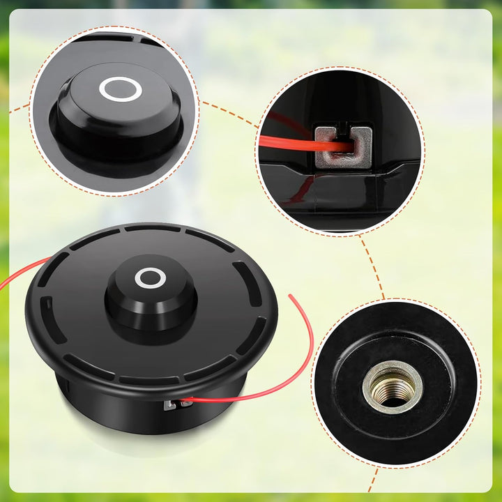 Chuancheng Rasentrimmerkopf für Honda UMK425E UMK431E UMK435E UMR425E UMK431 UMT431 UMK425 UMK435 UM