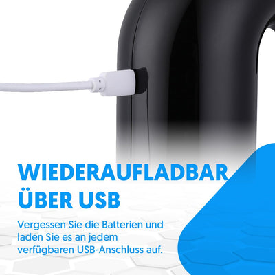 NK Elektrischer Weinkaraffe, automatischer und tragbarer Weinbelüfter, wiederaufladbar über USB, ink