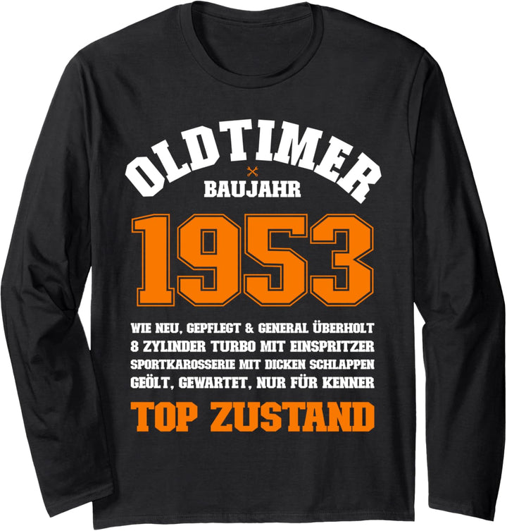 Oldtimer Baujahr 1953 - Top Zustand Langarmshirt