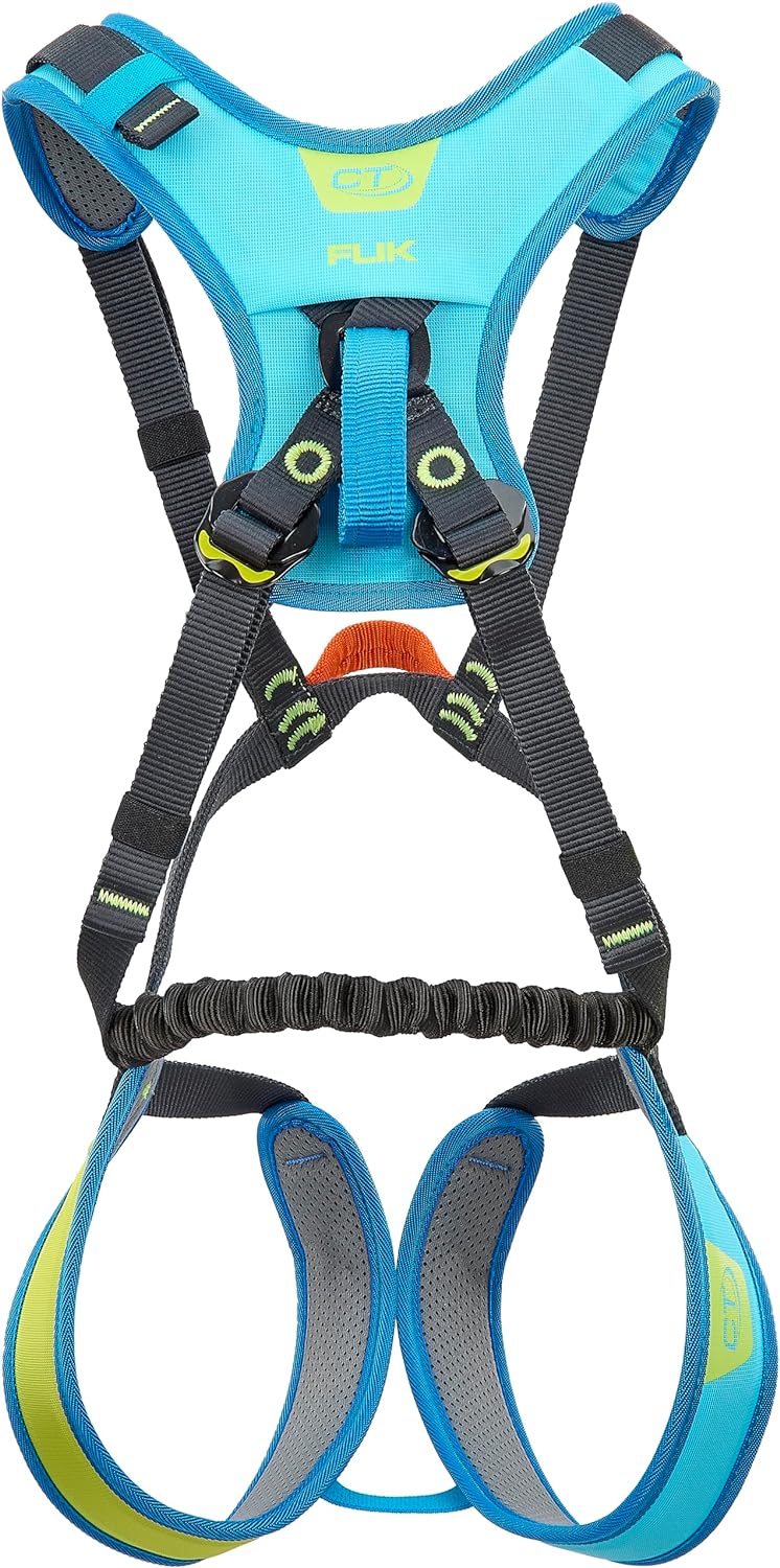 Climbing Technology Kinder Flik Klettergurt, gree-Lime-Black