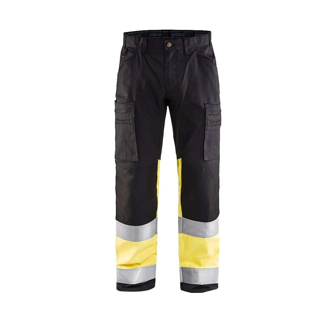 Blakläder 155118119933C146 Warn-Bundhose Grösse mit Stretch in schwarz/gelb, C146 C146 Black / Yello