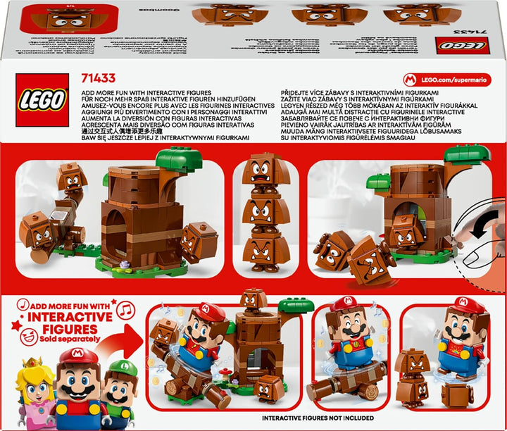 LEGO Super Mario Gumba-Spielplatz, Nintendo Sammlerstück für Kinder, Abenteuer-Spielset, baubare Wip