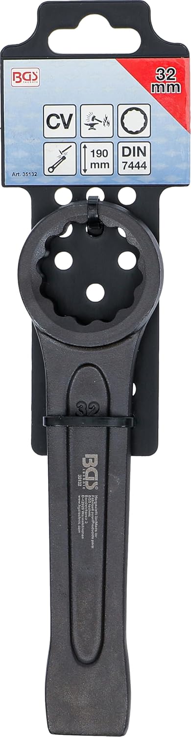 BGS 35132 | Schlag-Ringschlüssel | SW 32 mm Schlüsselweite: 32 mm, Schlüsselweite: 32 mm