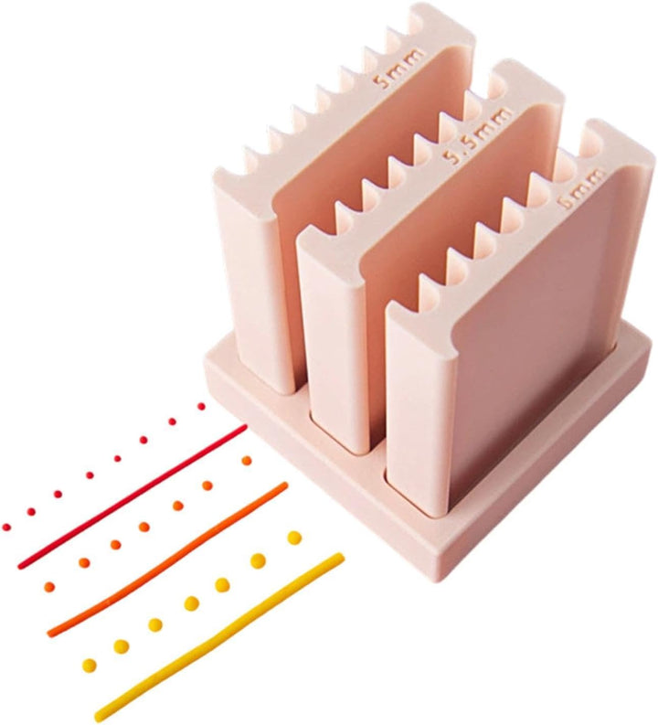 Tonperlen-Roller Antihaft-Ergonomisch-Modellierformer-Set | Mini-Perlenmacher für DIY Armbänder, Hal
