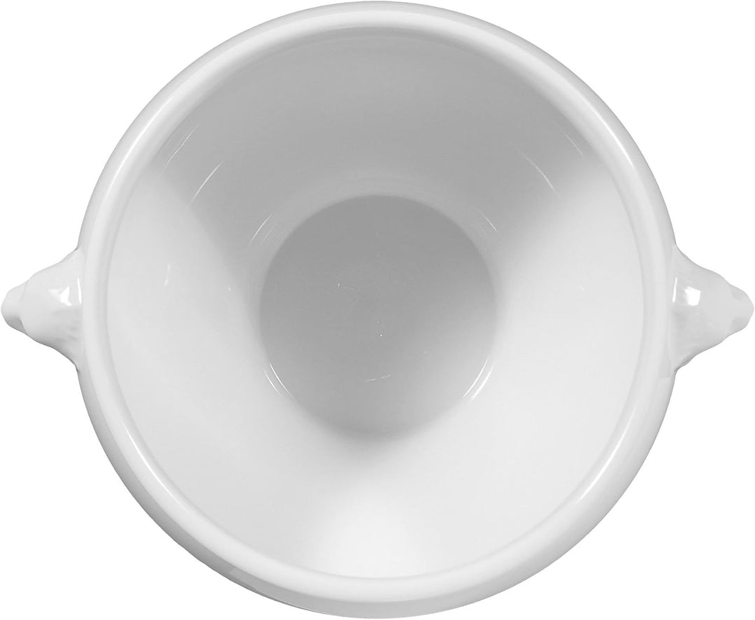 Terrine 26,5 cm Lukullus white uni 00006 4 Stück von Seltmann Weiden