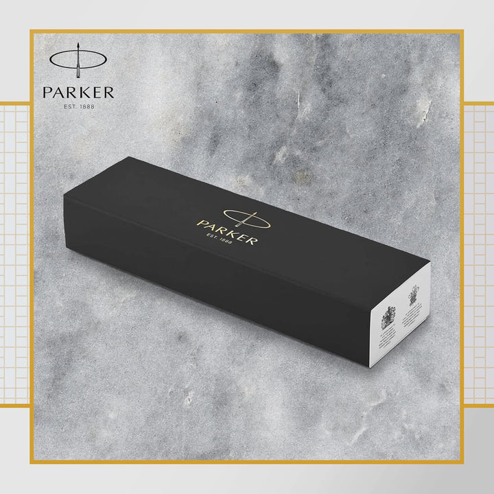 Parker IM Rollerball Tintenroller | Perlfarbene Premium-Lackierung mit goldenen Zierteilen | Feine S