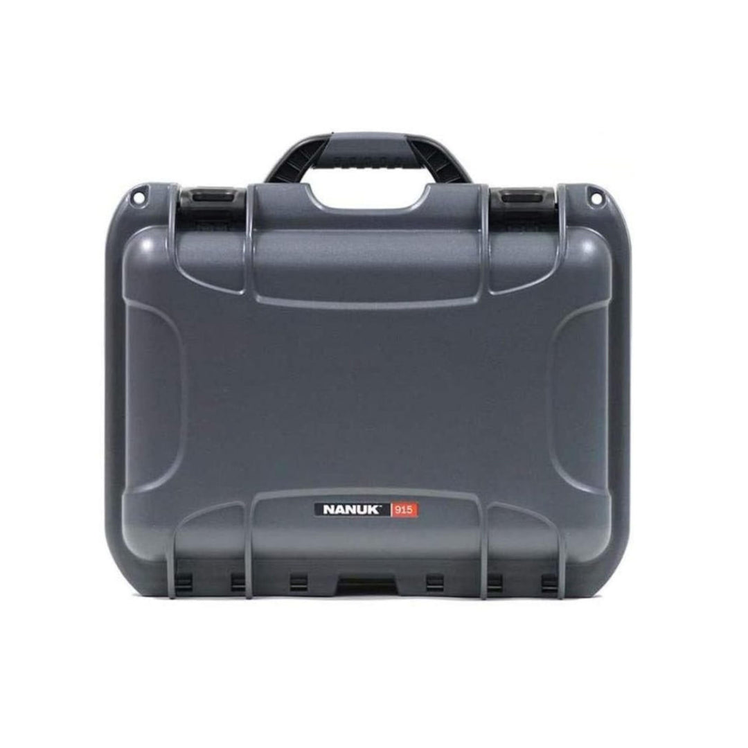 Nanuk 915 Wasserdichter Hartschalenkoffer Mit Plüschschaumeinlage - Graphit Graphit Cubed Foam, Grap