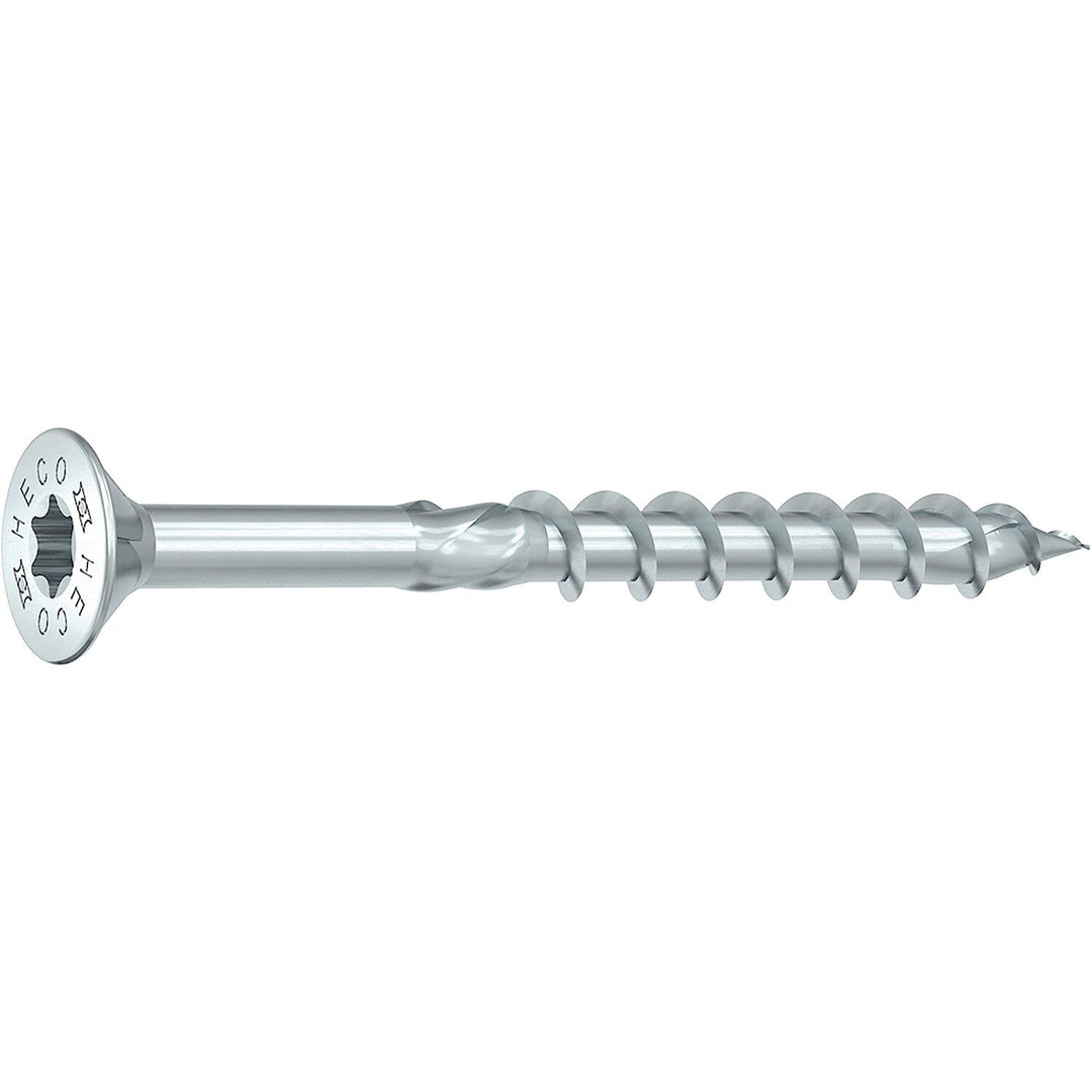 Heco 61142 TOPIX-Plus 6,0, verzinkt, 6.0x130 6.0x130 Teilgewinde Verzinkt, 6.0x130 Teilgewinde Verzi