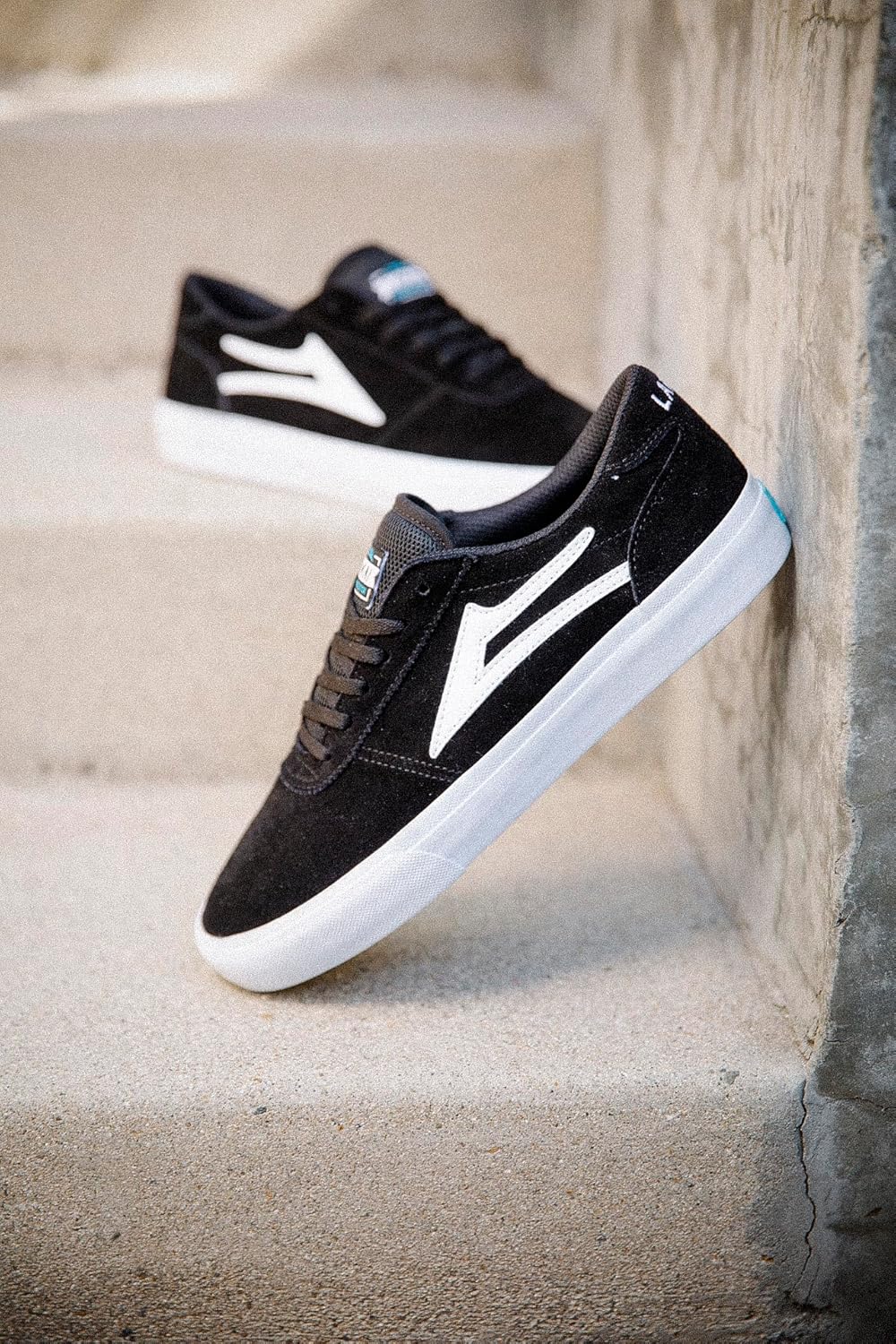Lakai Limited Footwear Mens Manchester Skate-Schuh 44.5 EU Schwarzes Wildleder, 44.5 EU Schwarzes Wi