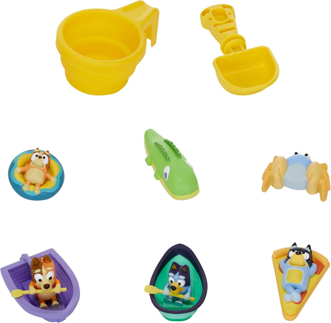 Little Tikes Bluey Wassertisch mit 6 Zubehörteilen Bluey Active Play für Jungen und Mädchen im Alter