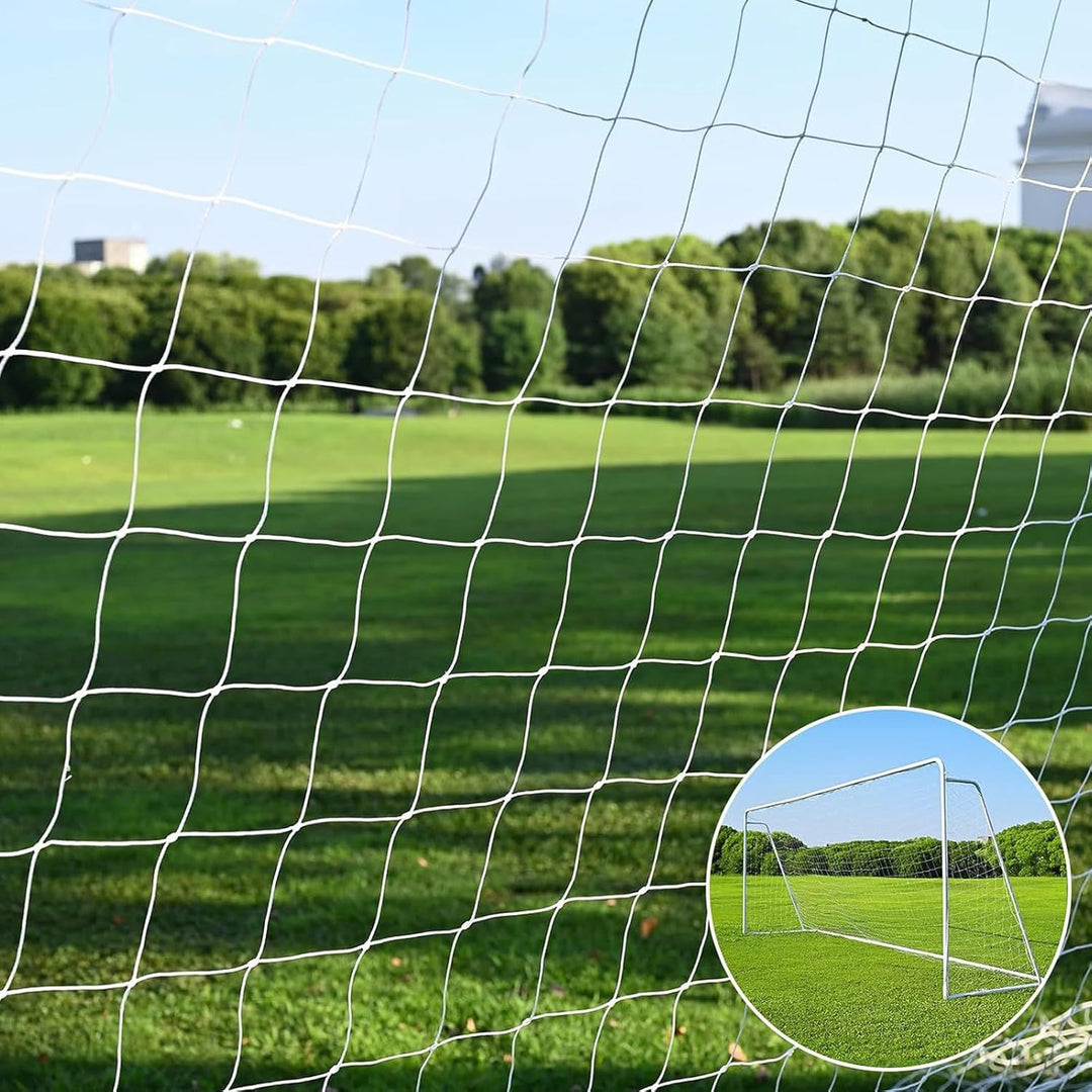 Soccer Training Net - Heavy-Duty Sports Barrier, Outdoor Football Practice Equipment for Yard, Park,