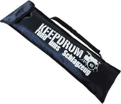 keepdrum MUS3 BK Notenständer Schwarz mit Tasche, Schwarz