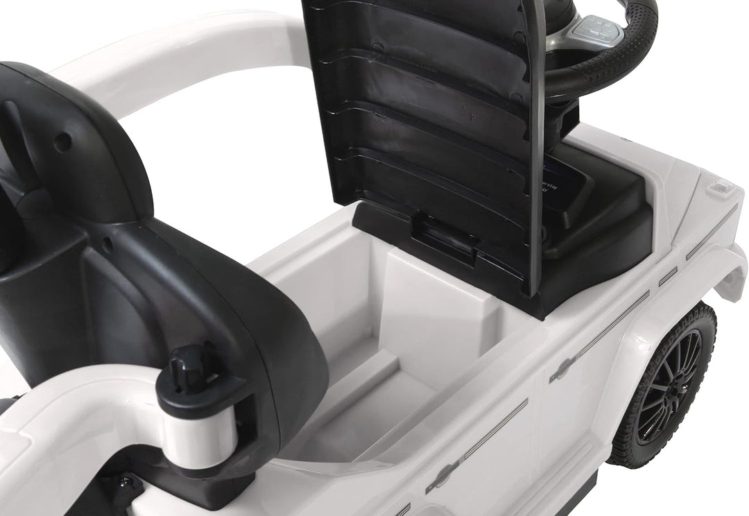 JAMARA 460625 - Rutscher Mercedes-Benz G 350 d 3in1 – ab 6 Monate, Sitzhöhe 260 mm, Kippschutz, Schu