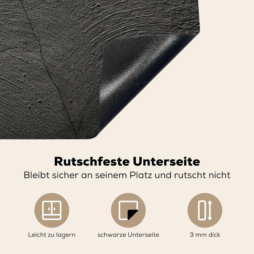 Herdabdeckplatte Einteilig Küche Herdabdeckung Induktionsfeld Ceranfeld Herdabdeckplatten Vinyl Matt