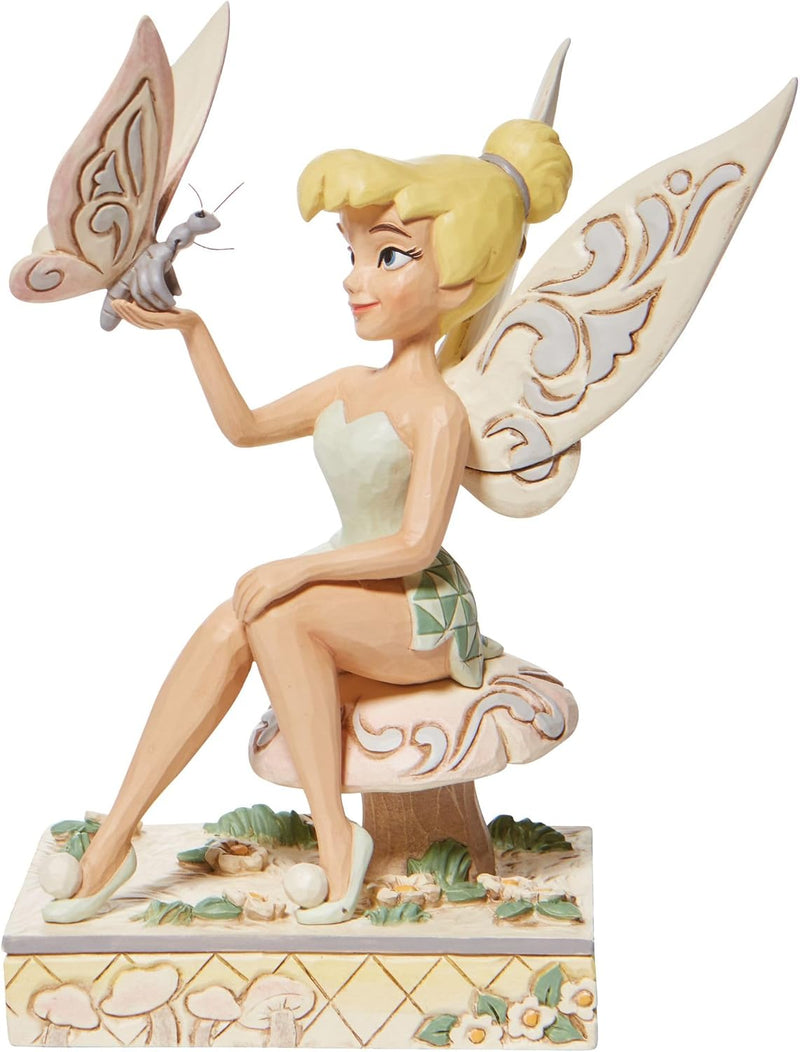 Enesco Traditions White Woodland Tinkerbell Passionate Pixie 6008994 Mehrfarbig 5.9 in H x 3.9 in W