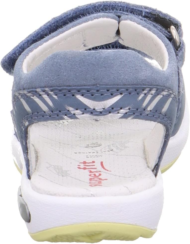 Superfit Mädchen Emily Sandale 26 EU Blau Gelb 8000, 26 EU Blau Gelb 8000